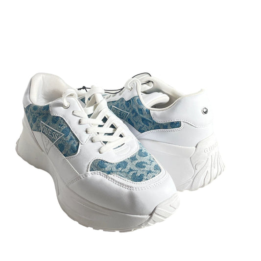 TENIS GUESS WGSTRIVE2-A0 WITHE DENIM MUJER